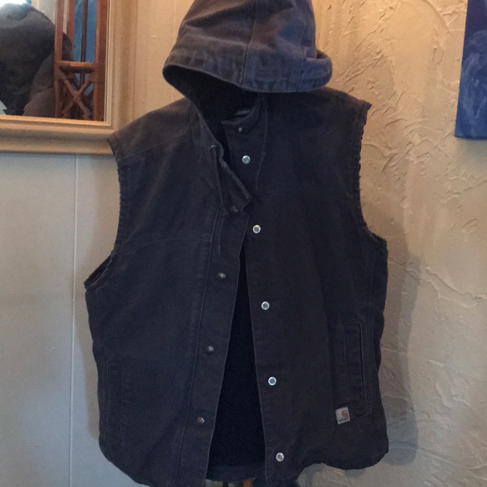 Women’s size S fleece lined Carhartt vest